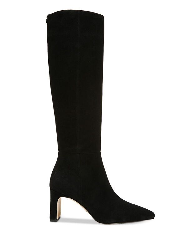 サムエデルマン レディース シューズ ブーツ・レインブーツ ヒール Sam Edelman Womensylvia Pointed Toe Higheel Boots Black Suede ブラック サムエデルマン レディース シューズ ブーツ・レインブーツ ヒール Sam Edelman Womensylvia Pointed Toe Higheel Boots Black Suede ブラック