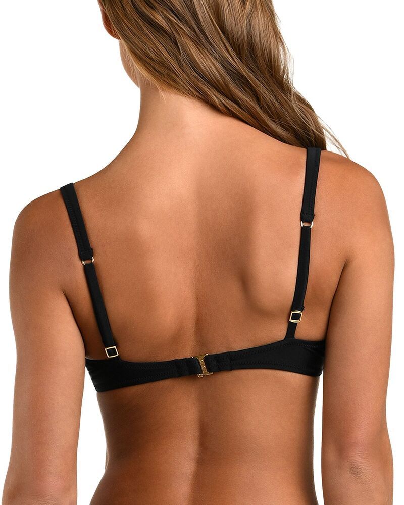 ラジャンス レディース 水着 トップのみ LAGENCE Adrienne Structured Bikini Top Black ブラック