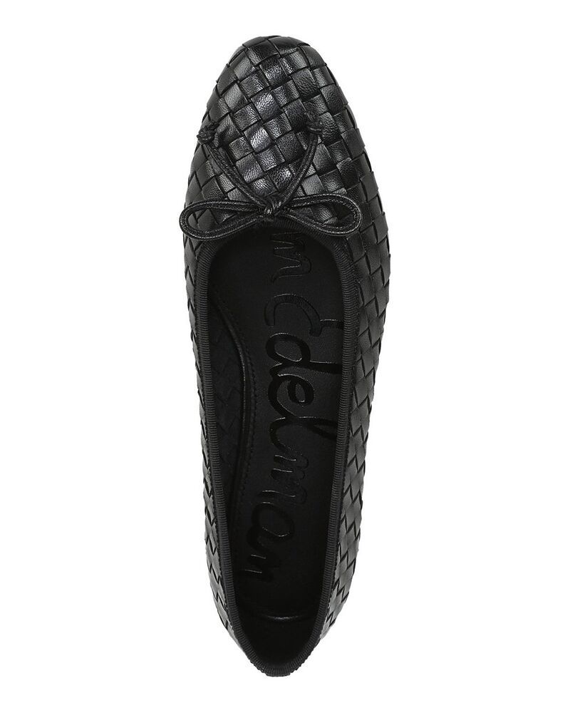 サムエデルマン レディース シューズ パンプス レザー Sam Edelman Womens Ruthie Leather Ballet Flats Black ブラック