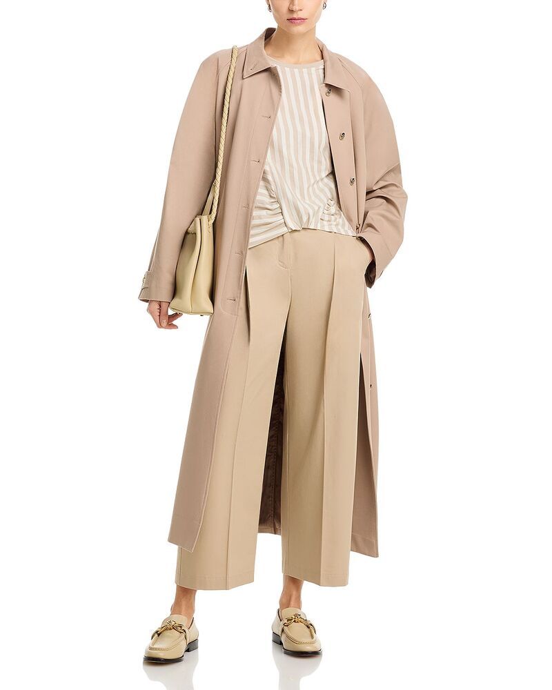 ボス レディース ボトムス カジュアルパンツ BOSS Tulotta Cropants Light Beige ベージュ