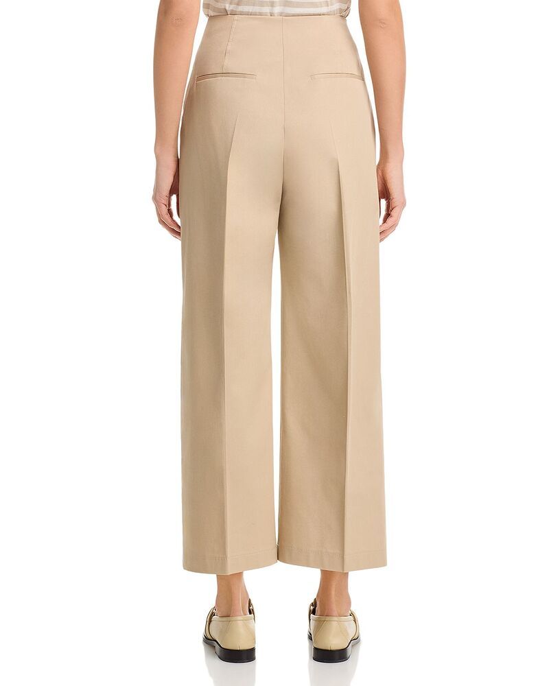 ボス レディース ボトムス カジュアルパンツ BOSS Tulotta Cropants Light Beige ベージュ