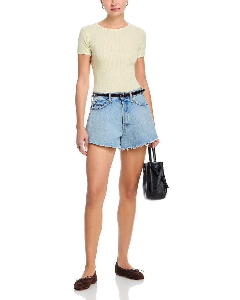 マザー レディース ボトムス ハーフパンツ・ショーツ ショートパンツ MOTHER The Flutter High Rise Jean Shorts in California Poppies California Poppies マザー レディース ボトムス ハーフパンツ・ショーツ ショートパンツ MOTHER The Flutter High Rise Jean Shorts in California Poppies California Poppies