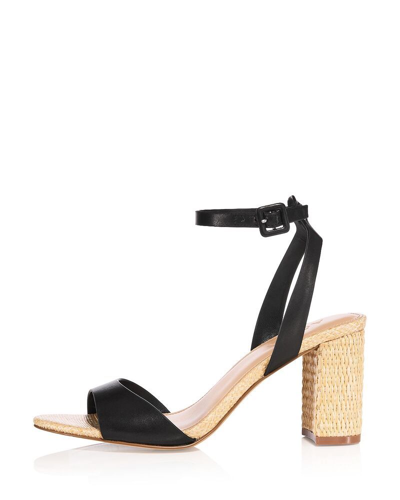 アクア レディース シューズ サンダル AQUA Womens Baley Sandals Exclusive Black Leather ブラック アクア レディース シューズ サンダル AQUA Womens Baley Sandals Exclusive Black Leather ブラック