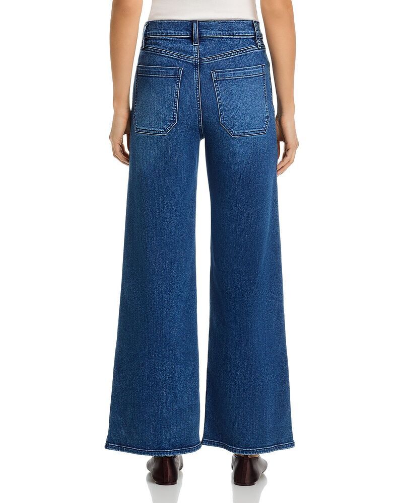 フレーム レディース ボトムス デニムパンツ ジーンズ FRAME Le Slim Palazzo Modernist Pocket Jeans in Iberia