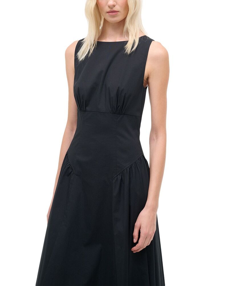 スタウド レディース トップス ワンピース STAUD Gwen Dress Black ブラック スタウド レディース トップス ワンピース STAUD Gwen Dress Black ブラック