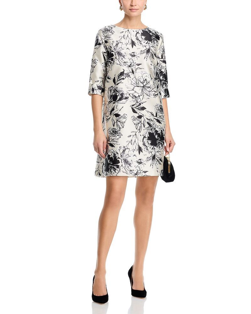 キャロライン ローズ レディース トップス ワンピース A ライン Caroline Rose Gianna Line Dress Ivory Multi アイボリー キャロライン ローズ レディース トップス ワンピース A ライン Caroline Rose Gianna Line Dress Ivory Multi アイボリー