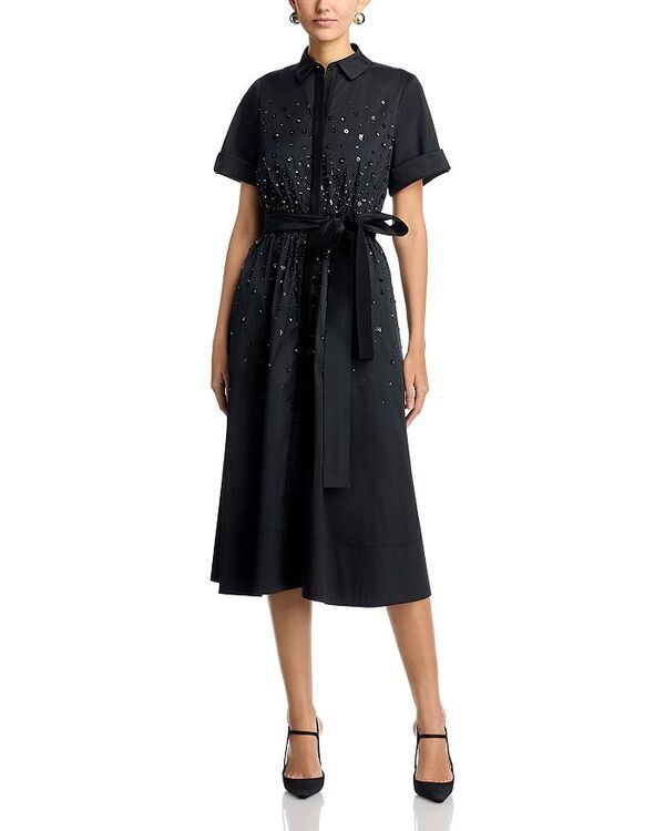 ウンガロ レディース トップス ワンピース Ungaro Kace Dress Black ブラック