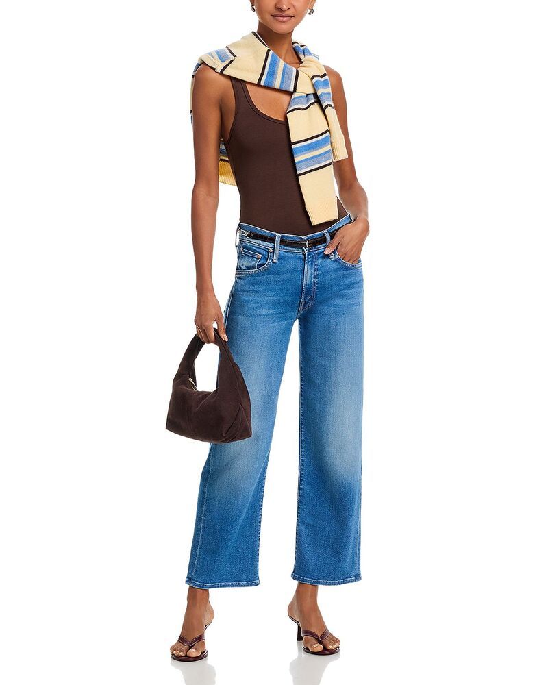 マザー レディース ボトムス デニムパンツ アンクル ジーンズ MOTHER The Mid Rise Rambler Zip Ankle Jeans in Piece by Piece By Piece