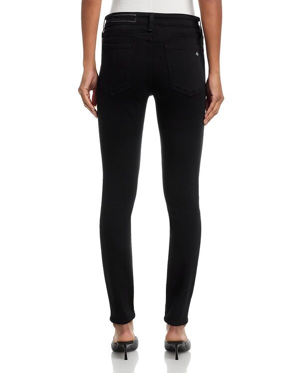 ラグアンドボーン レディース ボトムス デニムパンツ アンクル ジーンズ rag bone Cate Mid Rise Ankle Skinny Jeans Black ブラック