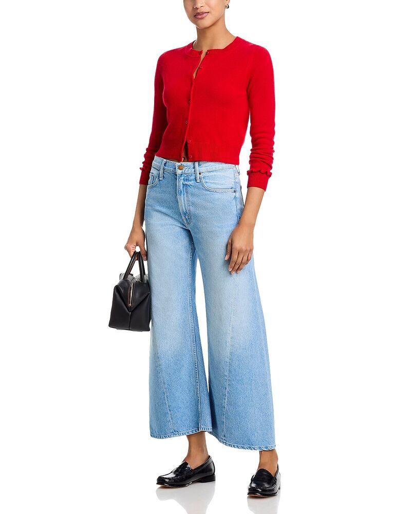 マザー レディース ボトムス デニムパンツ ワイドレッグ ジーンズ MOTHER Lilemon Twist Sneak High Rise Wide Leg Jeans in Munchies マザー レディース ボトムス デニムパンツ ワイドレッグ ジーンズ MOTHER Lilemon Twist Sneak High Rise Wide Leg Jeans in Munchies
