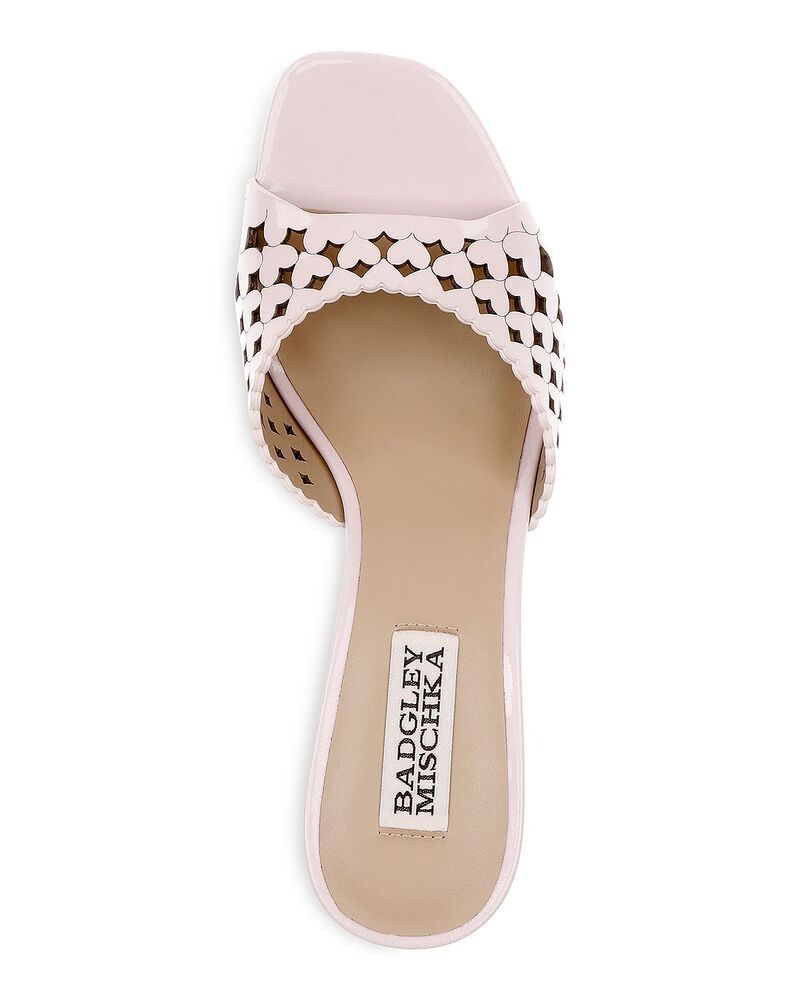 バッジェリーミシュカ レディース シューズ サンダル Badgley Mischka Womens Omni Sandals Pink Patent ピンク