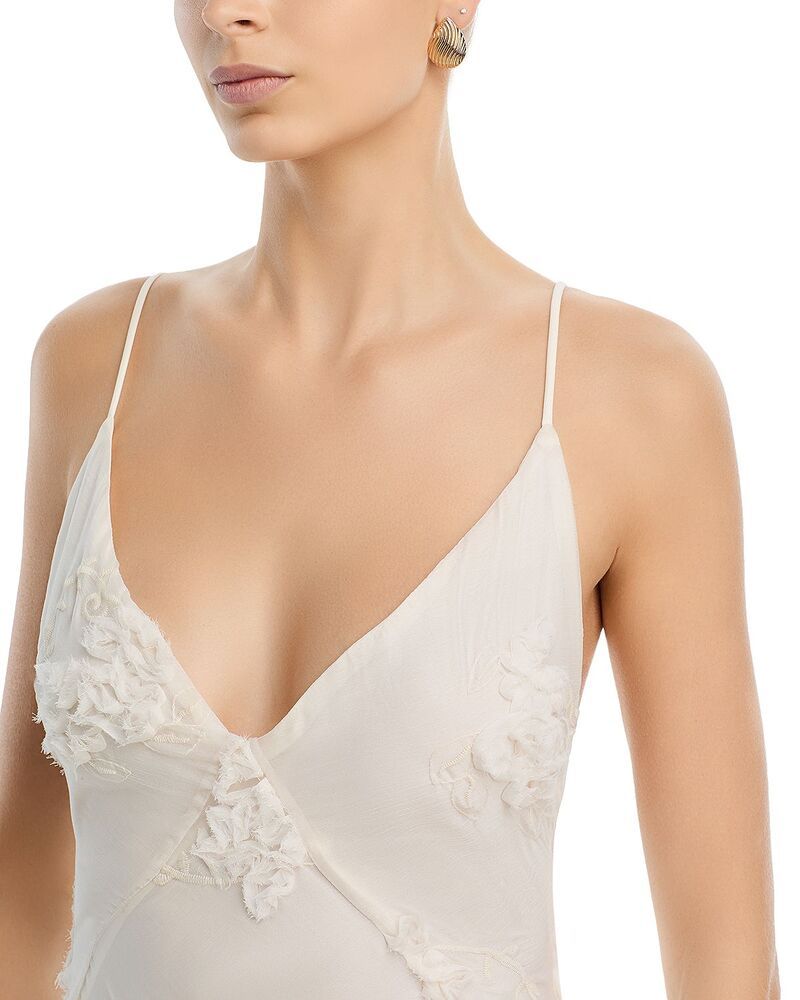 バードット レディース トップス ワンピース 刺繍 Bardot Romaya Embroideredress Ivory アイボリー