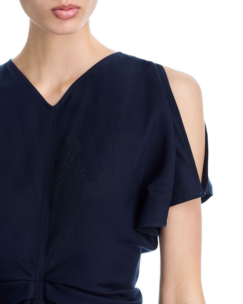 エーエルシー レディース トップス ワンピース ALC Rem Split Sleeve Dress Night Blue ブルー