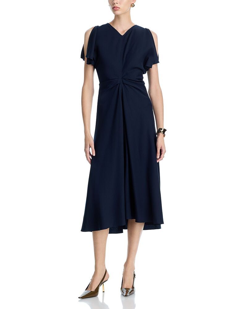 エーエルシー レディース トップス ワンピース ALC Rem Split Sleeve Dress Night Blue ブルー