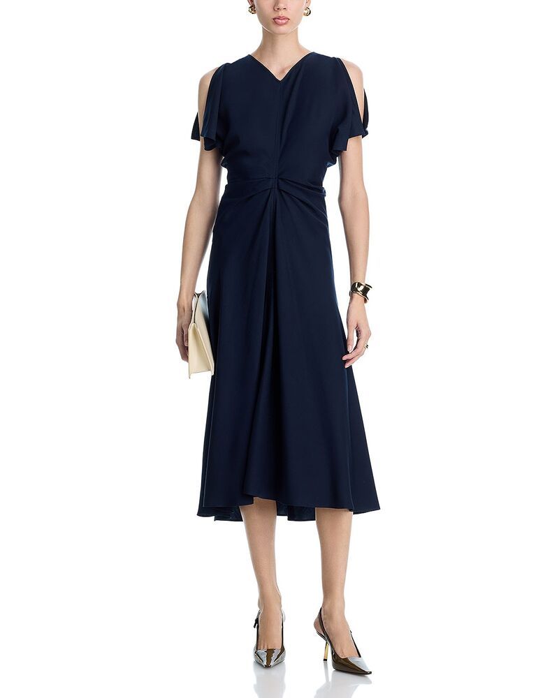 エーエルシー レディース トップス ワンピース ALC Rem Split Sleeve Dress Night Blue ブルー
