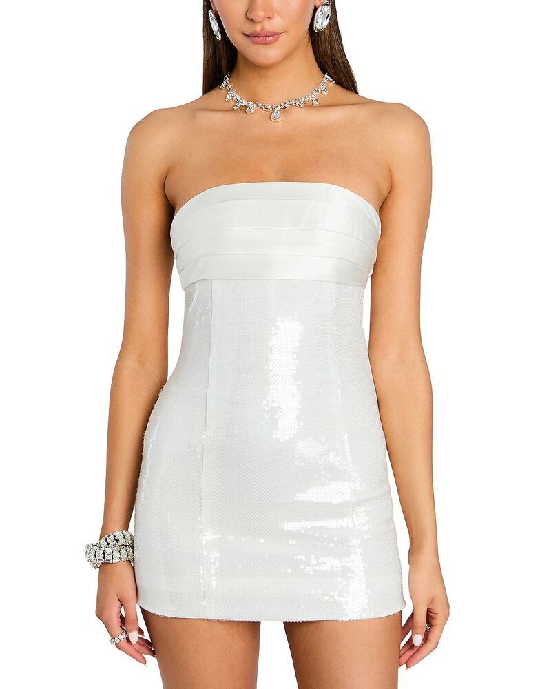 レトロフェット レディース トップス ワンピースパンコール Retrofete Chentari Sequin Dress Cream クリーム レトロフェット レディース トップス ワンピースパンコール Retrofete Chentari Sequin Dress Cream クリーム