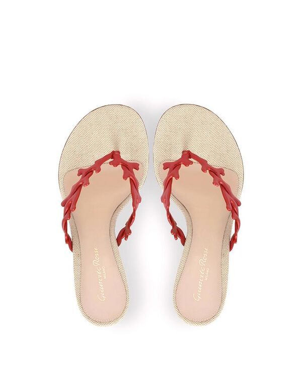 ジャンヴィト ロッシ レディース シューズ サンダル Gianvito Rossi Womens Ocean Thong Sandals White Nappa ホワイト