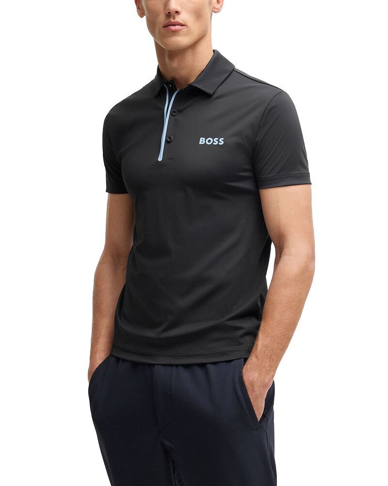 ボス メンズ トップス ポロシャツ BOSS PaddyTech Pro Polo Dark Blue ブルー