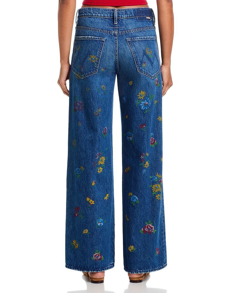 マザー レディース ボトムス デニムパンツ ジーンズ MOTHER The Rerun Zip Sneak High Rise Jeans in Field oflowers Field oflowers マザー レディース ボトムス デニムパンツ ジーンズ MOTHER The Rerun Zip Sneak High Rise Jeans in Field oflowers Field oflowers