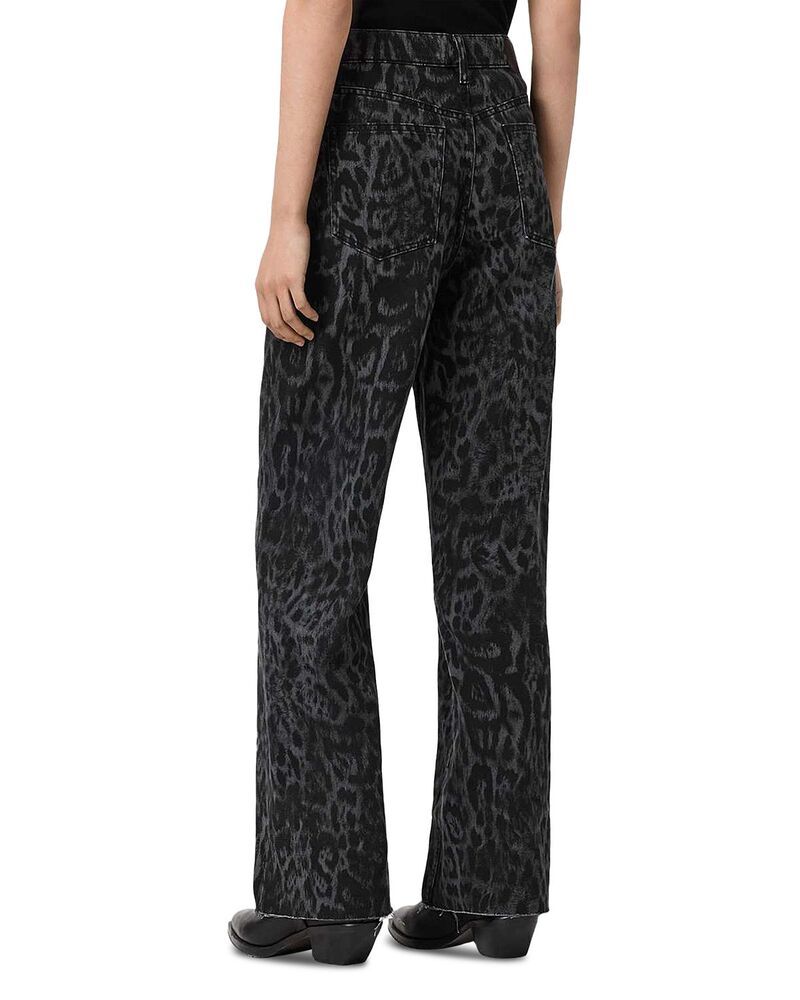 オールセインツ レディース ボトムス デニムパンツ ジーンズ ALLSAINTS Blake High Rise Straight Jeans in Leppo Black ブラック オールセインツ レディース ボトムス デニムパンツ ジーンズ ALLSAINTS Blake High Rise Straight Jeans in Leppo Black ブラック