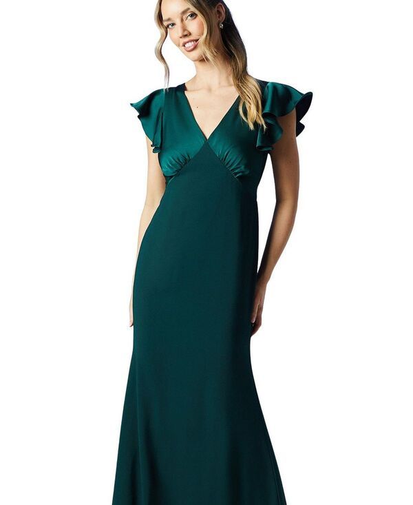コースト レディース トップス ワンピース Vネック マキシ Coast VNeck Angel Short Sleeve Maxi Dress Emerald エメラルド コースト レディース トップス ワンピース Vネック マキシ Coast VNeck Angel Short Sleeve Maxi Dress Emerald エメラルド
