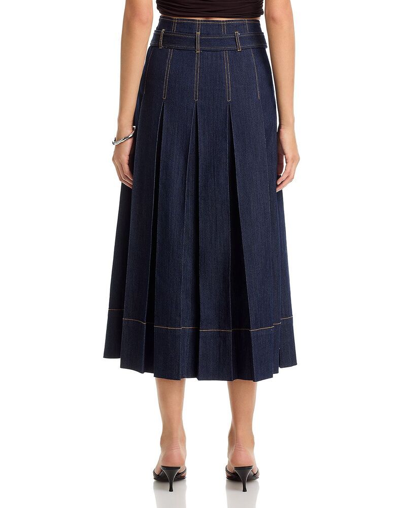 サンク ア セプト レディース ボトムスカート Cinq Sept Rylee Skirt Indigo インディゴ サンク ア セプト レディース ボトムスカート Cinq Sept Rylee Skirt Indigo インディゴ
