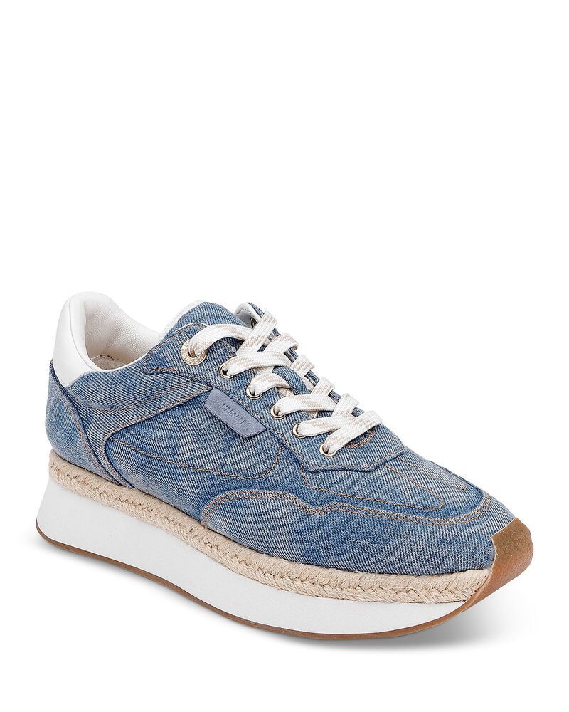 ラジャンス レディース シューズ スニーカー LAGENCE Womens Ivone II Running Sneakers Light Denim デニム