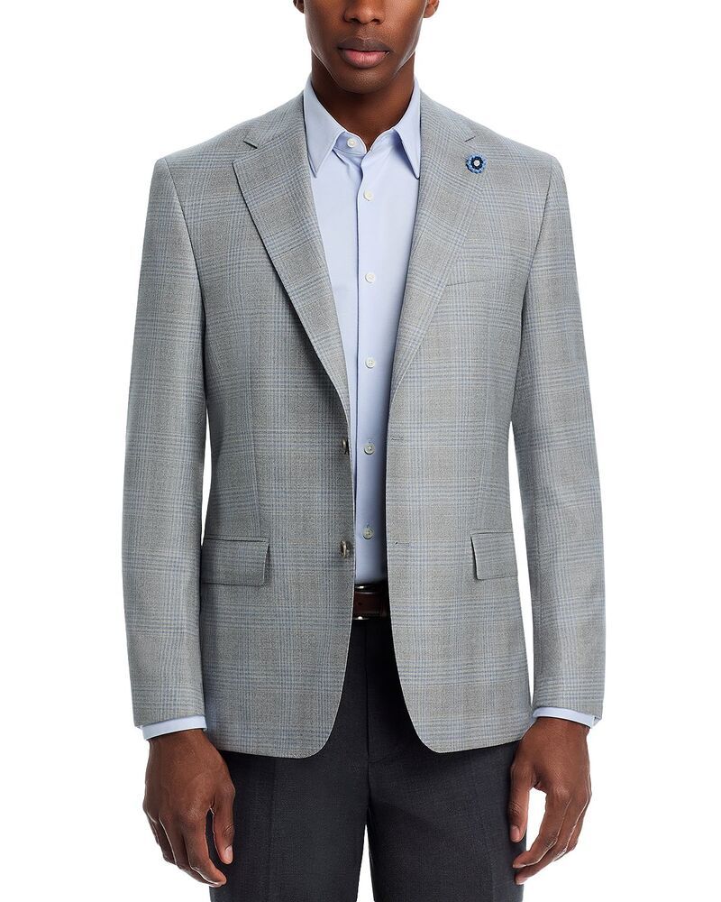 ハート シャフナー マルクス メンズ アウター ジャケット・ブルゾン コート Hart Schaffner Marx Classic Fitonal Plaid Sport Coat Grey Blue グレー
