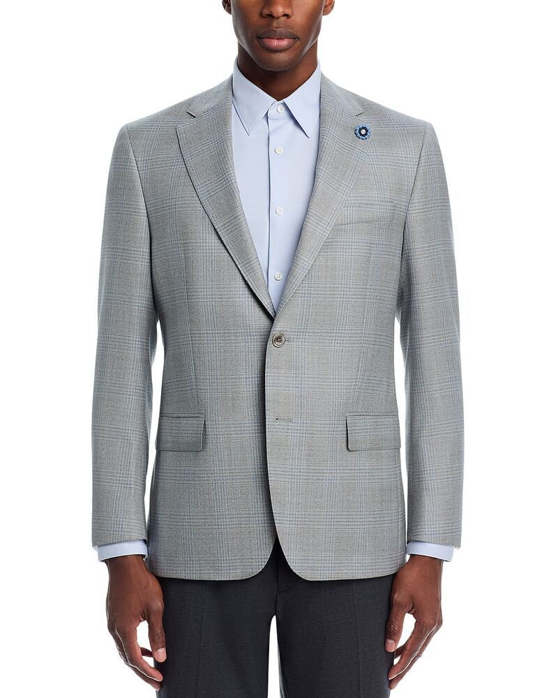 ハート シャフナー マルクス メンズ アウター ジャケット・ブルゾン コート Hart Schaffner Marx Classic Fitonal Plaid Sport Coat Grey Blue グレー ハート シャフナー マルクス メンズ アウター ジャケット・ブルゾン コート Hart Schaffner Marx Classic Fitonal Plaid Sport Coat Grey Blue グレー