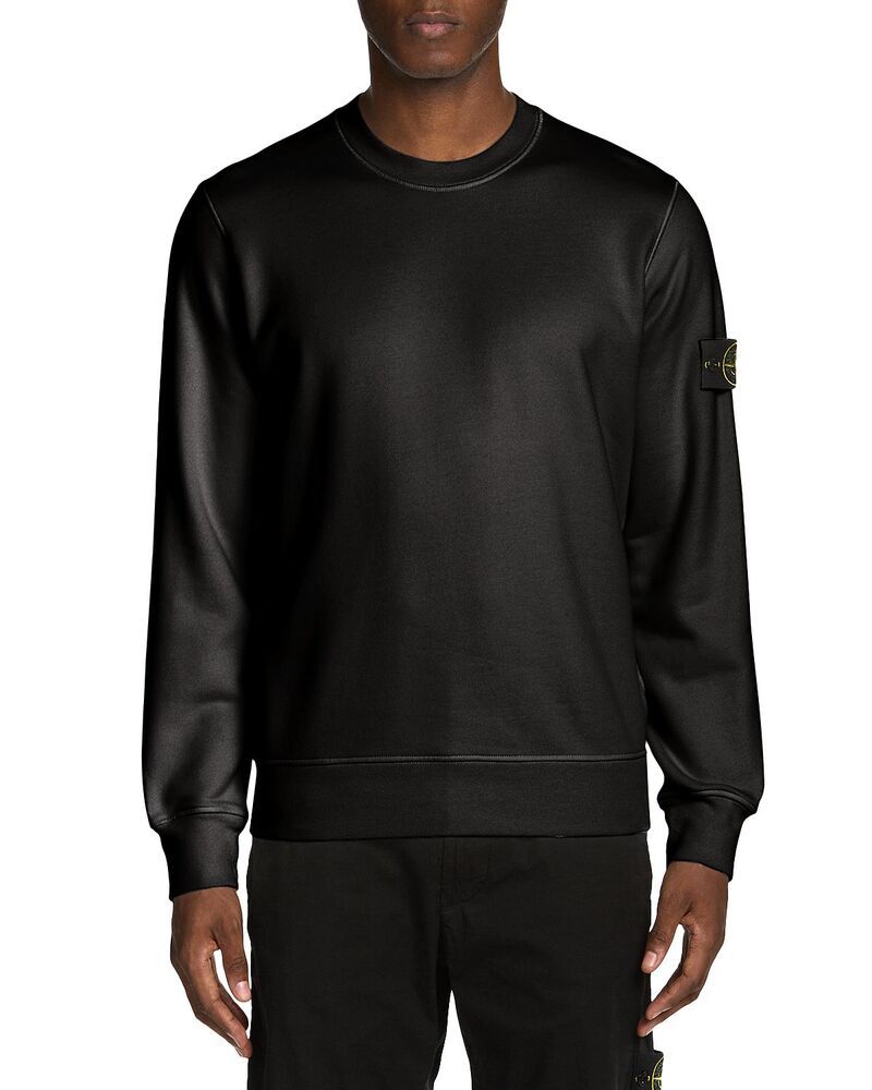 ストーンアイランド メンズ アウター パーカー・スウェット シャツ Stone Island Felpa Sweatshirt Black ブラック