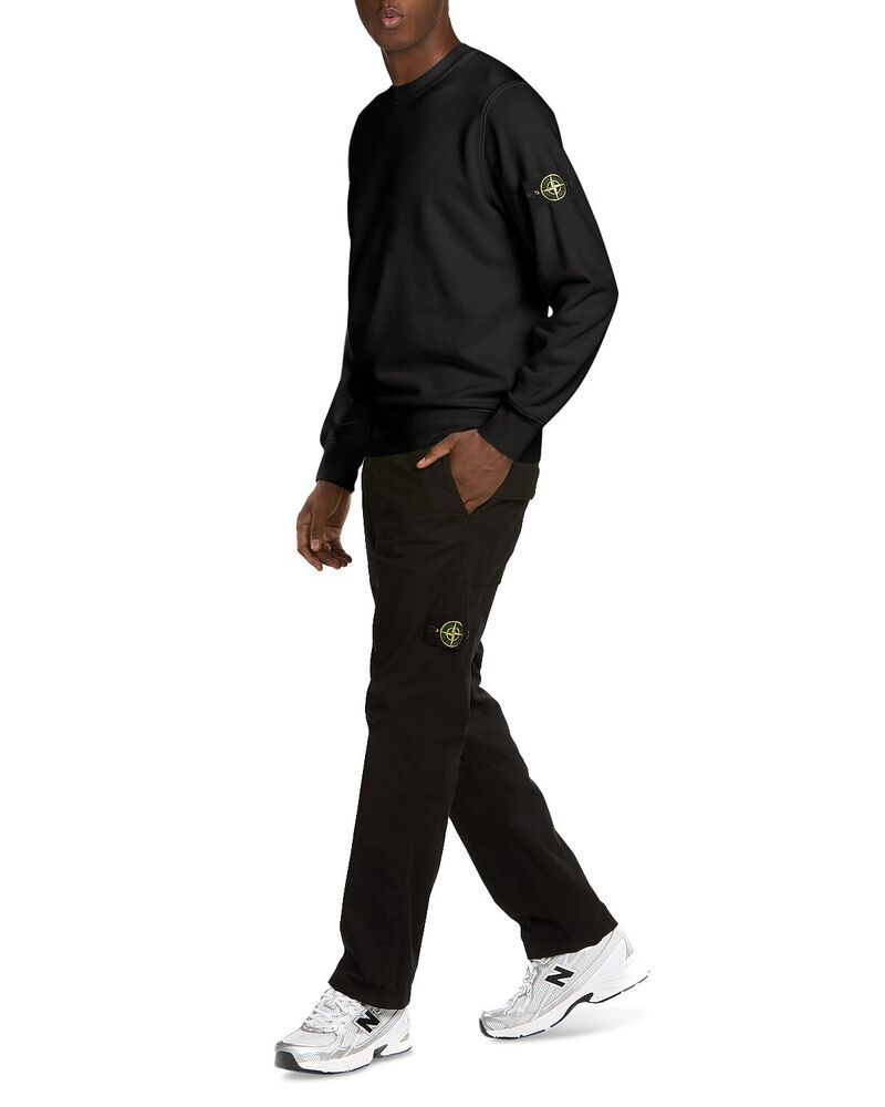 ストーンアイランド メンズ アウター パーカー・スウェット シャツ Stone Island Felpa Sweatshirt Black ブラック
