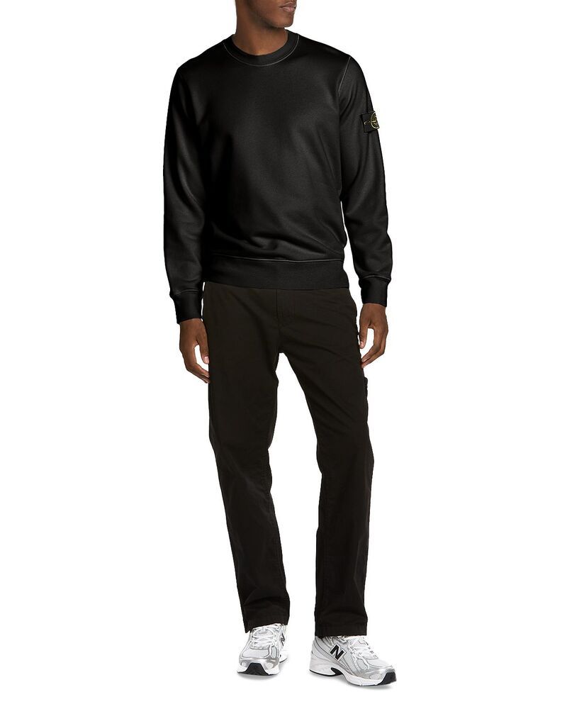 ストーンアイランド メンズ アウター パーカー・スウェット シャツ Stone Island Felpa Sweatshirt Black ブラック