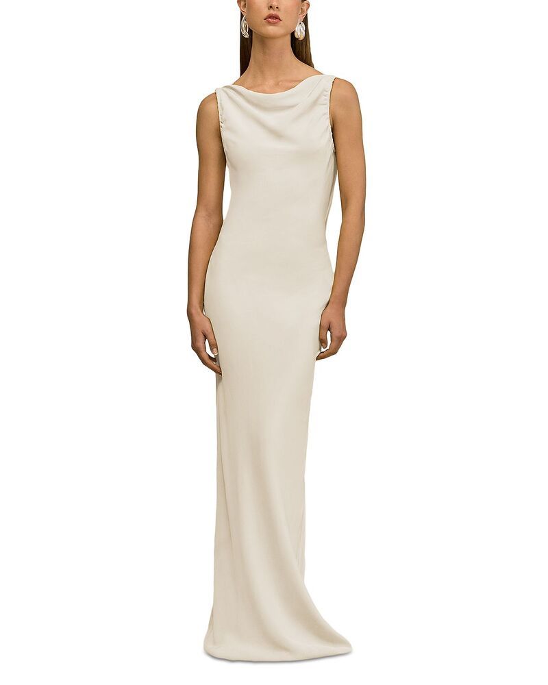 カルト ガイア レディース トップス ワンピース Cult Gaia Celestina Cowl Gown Off White オフホワイト