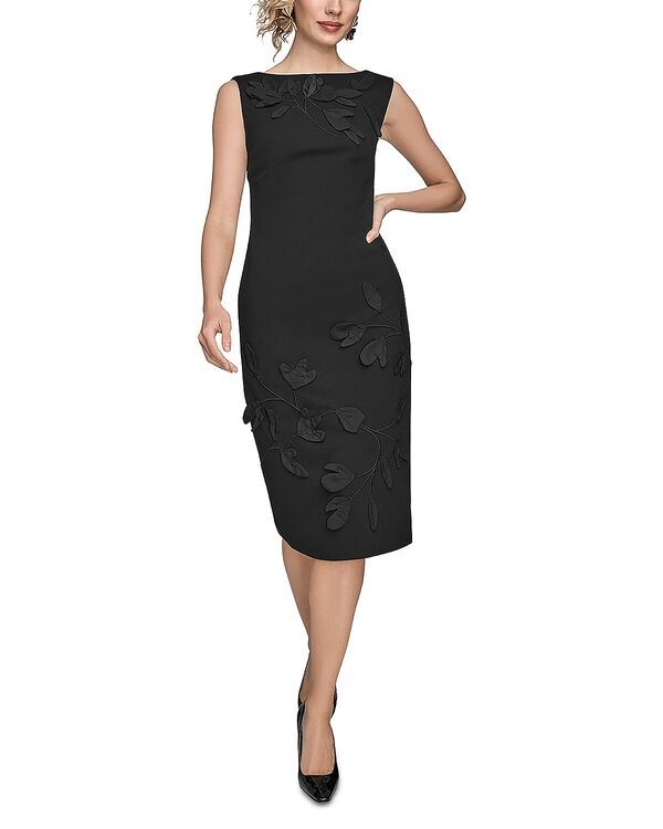 ダナキャラン レディース トップス ワンピース クレープ スキューバ Donna Karan Scuba Crepe Twill Dress Black Black ブラック ダナキャラン レディース トップス ワンピース クレープ スキューバ Donna Karan Scuba Crepe Twill Dress Black Black ブラック