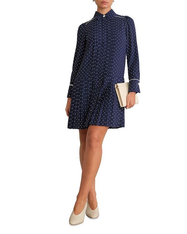 ホッブスロンドン レディース トップス ワンピース HOBBS LONDON Francesca Dress Midnight Ivory アイボリー