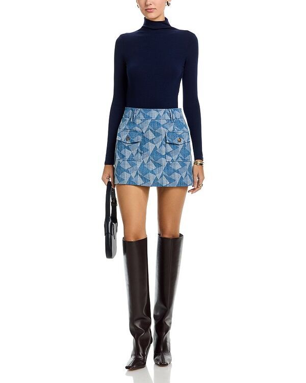 レイミー ブルック レディース ボトムスカート ミニ デニム Ramy Brookory Geo Deniminiskirt Geo Denim デニム レイミー ブルック レディース ボトムスカート ミニ デニム Ramy Brookory Geo Deniminiskirt Geo Denim デニム