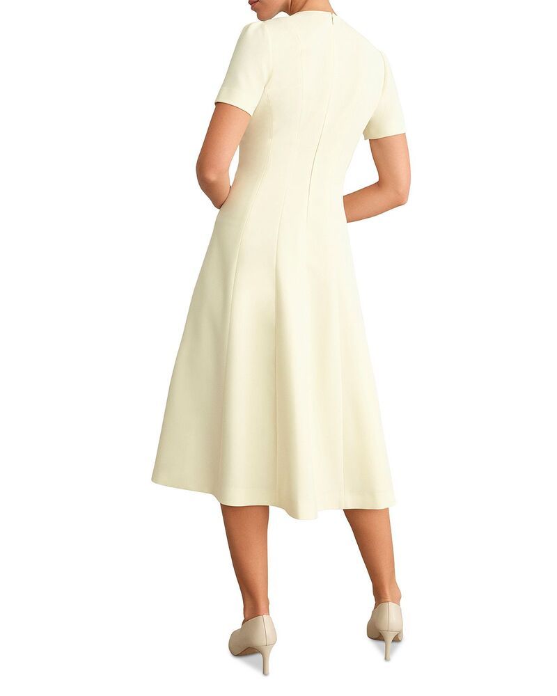 ホッブスロンドン レディース トップス ワンピース HOBBS LONDON Eliana Dress Pale Yellow イエロー ホッブスロンドン レディース トップス ワンピース HOBBS LONDON Eliana Dress Pale Yellow イエロー