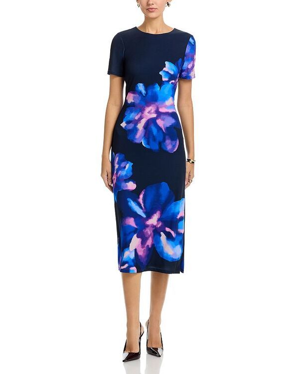 レイミー ブルック レディース トップス ワンピース Ramy Brookamila Dress Navy Floral Jersey ネイビー