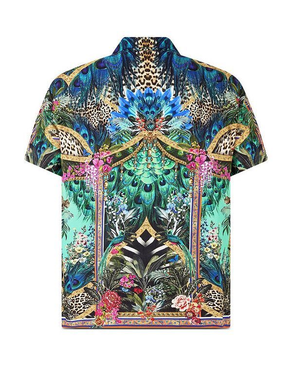 キャミラ メンズ トップス シャツ リラックスフィット Camillanimalchemy Relaxed Fit Short Sleeve Camp Shirt Animalchemy アニマル