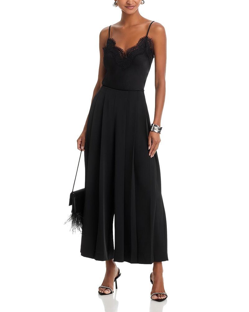 ラジャンス レディース ボトムス カジュアルパンツ プリーツ LAGENCE Novalynn Cropleated Pants Black ブラック ラジャンス レディース ボトムス カジュアルパンツ プリーツ LAGENCE Novalynn Cropleated Pants Black ブラック