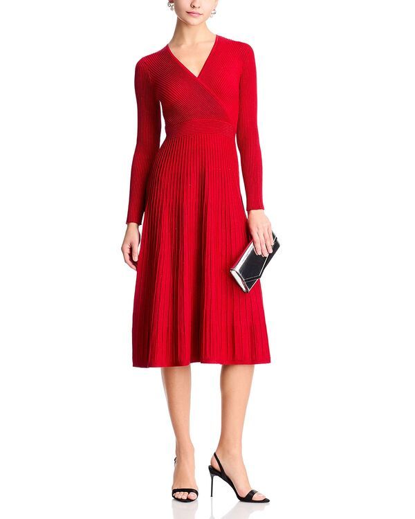 ティー・タハリ レディース トップス ワンピース リブ Taharibbed Faux Wrap Dress Love Star ティー・タハリ レディース トップス ワンピース リブ Taharibbed Faux Wrap Dress Love Star