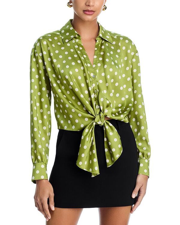 サンク セプト レディース トップス シャツ ブラウス Cinq Sept Camille Tie Front Blouse Pickleivory アイボリー
