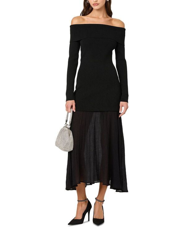 アストール レディース トップス ワンピース ASTR the Labelidia Dress Black ブラック アストール レディース トップス ワンピース ASTR the Labelidia Dress Black ブラック