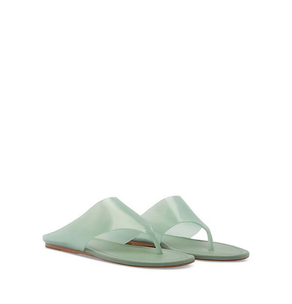 ファーム レディース シューズ サンダル FARM Rio Womens Jelly Flat Sandals Dusty Green グリーン