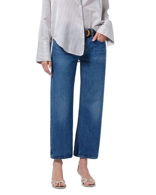 シチズンズ オブ ヒューマニティ レディース ボトムス デニムパンツ ヴィンテージ ストレート ジーンズ Citizens of Humanity Faye Mid Rise Vintage Straight Leg Jeans in Azure Blue ブ