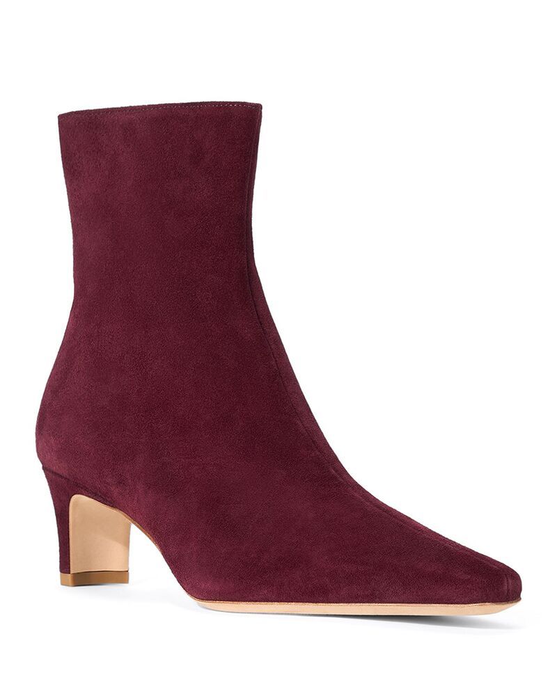 スタウド レディース シューズ ブーツ・レインブーツ アンクル STAUD Womens Wally Ankle Bootiesyrah Suede