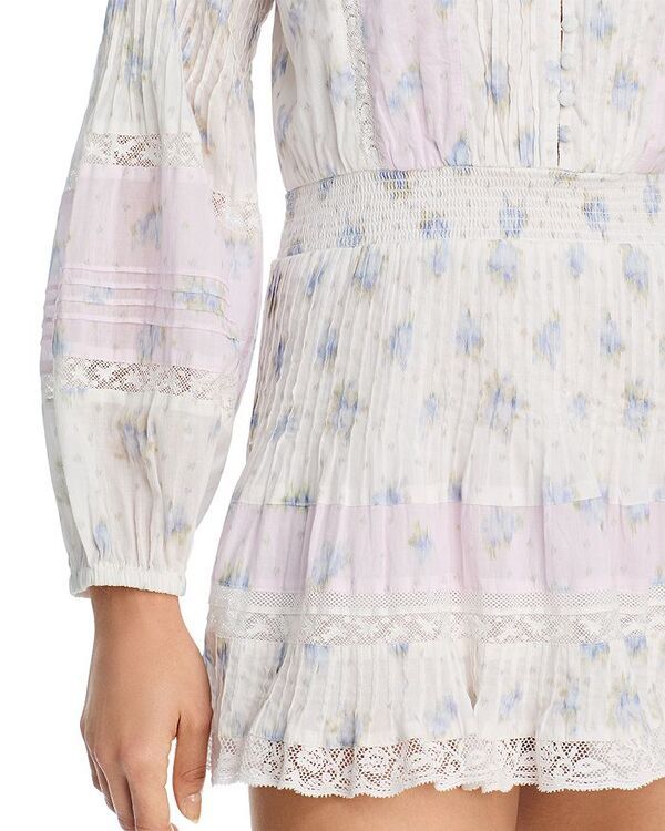 ラブスハックファンシー レディース トップス ワンピース LoveShackFancy Winfrey Dress Lilac Vanilla ライラック ラブスハックファンシー レディース トップス ワンピース LoveShackFancy Winfrey Dress Lilac Vanilla ライラック