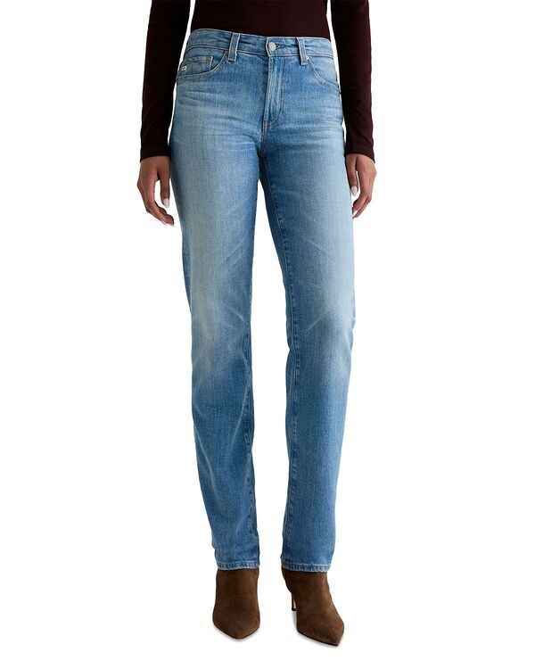 エージー レディース ボトムス デニムパンツ ローライズ ジーンズ AG Sandra Low Rise Straight Jeans in 18 Years Bisou 18 years Bisou