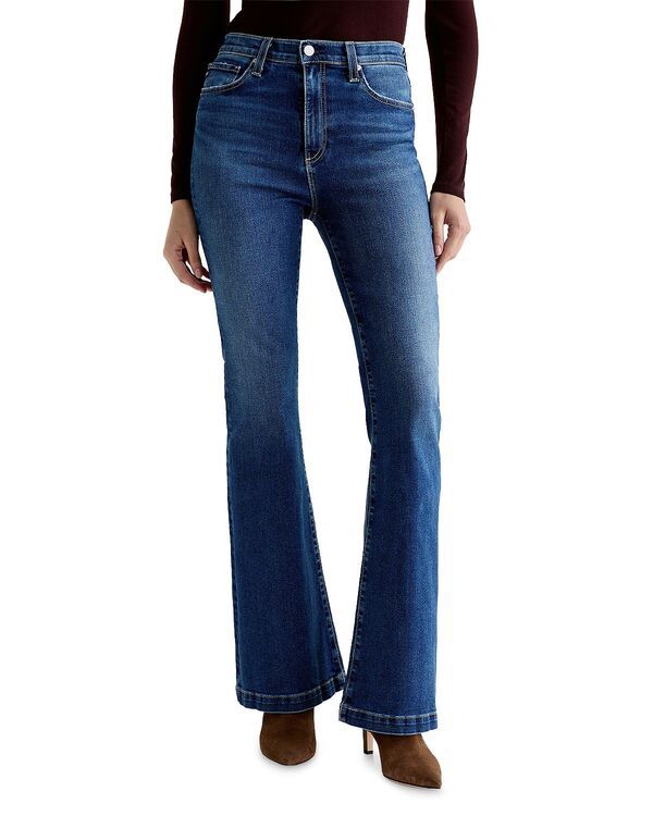 エージー レディース ボトムス デニムパンツ ジーンズ AG Madi High Rise Flare Jeans in Forgotten