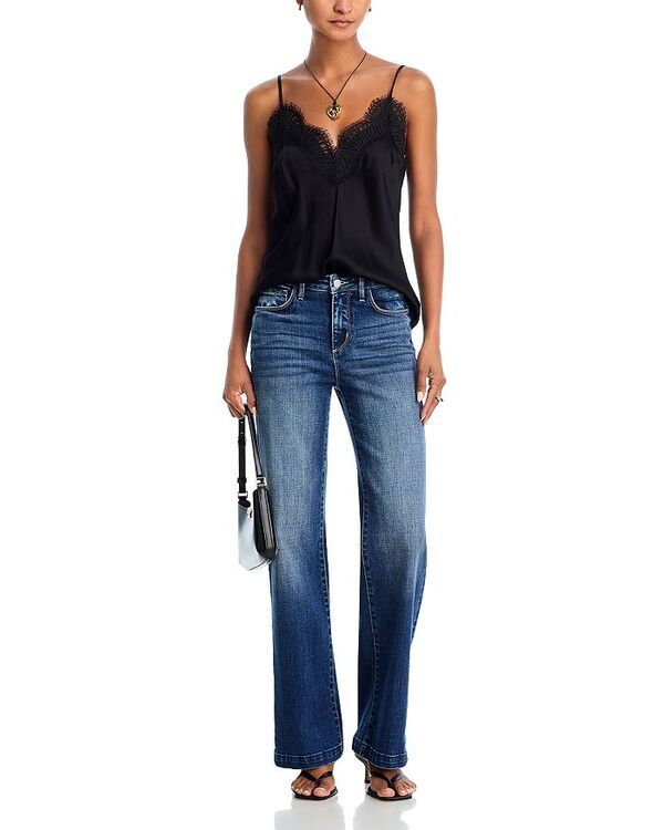 ラジャンス レディース ボトムス デニムパンツ ワイドレッグ ジーンズ LAGENCE Scottie High Rise Wide Leg Jeans in Gladstone ラジャンス レディース ボトムス デニムパンツ ワイドレッグ ジーンズ LAGENCE Scottie High Rise Wide Leg Jeans in Gladstone